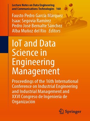 cover image of IoT and Data Science in Engineering Management